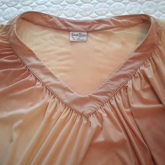 Beach Bunny Ombre Gold Sparkle Coverup Dress S 4 6 - Picture 5 of 9